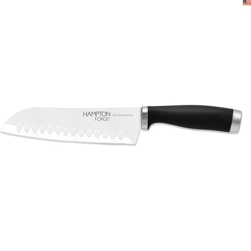 Stainless steel inch santoku - stainless, 7-inch